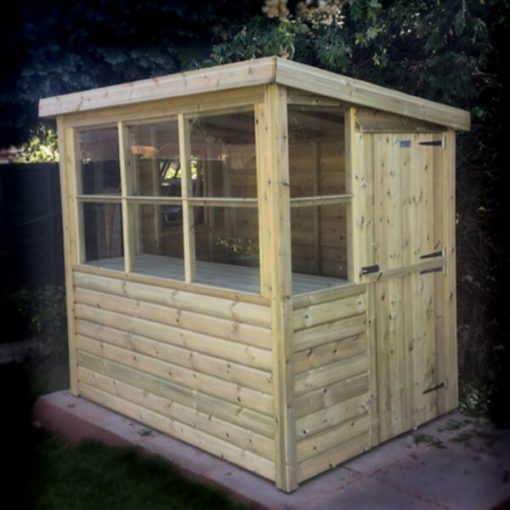 Pent potting shed by Viking Garden Buildings in Stafford