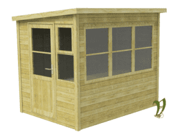 Pent Posh Potting Shed